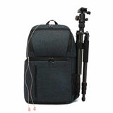 NNEDSZ Waterproof DSLR Camera Backpack - Multifunctional large-capacity camera bag that easily carries a tripod mount and headphone jack