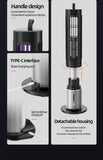 NNEDSZ Electric Mosquito Killer Lamp with Detachable Housing and Timer Function - USB Rechargeable
