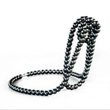 NNEDSZ Black Modern Floating Pearl Wine Bottle Holder - Elegant Home Decor, Unique Kitchen Accessory for Dining, Bar, and Living Room