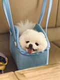 NNEDSZ Black Portable EVA Pet Handbag - DIY Custom Decoration Carrier for Small Pets, Beach, and Outdoor Use (Large Capacity)