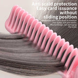 NNEDSZ Pink Portable foldable cordless hair straightener with ionic technology, compact travel design, and quick and easy USB charging