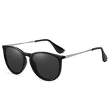 NNEDSZ Black Stylish Polarized Sunglasses for Men and Women – UV Protection, Lightweight Design, Trendy Sunglasses for Outdoor Activities