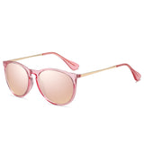 NNEDSZ Pink Stylish Polarized Sunglasses for Men and Women - UV Protection, Lightweight Design, Trendy Sunglasses for Outdoor Activities