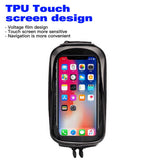 NNEDSZ Waterproof Bicycle Phone Frame Bag with Sun Visor, TPU Touchscreen, and Storage Pockets for Road and Mountain Bikes