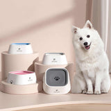 NNEDSZ Pink Anti-Spill Floating Pet Water Bowl for Dogs and Cats - 1L Capacity, Splash-Proof and Anti-Wet Mouth Design