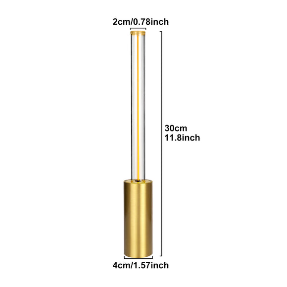 NNEDSZ 2 Pcs Gold Modern Minimalist Rechargeable Atmosphere Lamp – Touch-Control Night Light for Bedroom, Bar, and Portable Outdoor Use