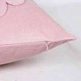 NNEDSZ Style 1 Pink 3D Floral Cushion Covers - Modern Luxury Decorative Throw Pillow Covers for Living Room(Without Pillow Insert)