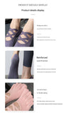 NNEDSZ 2 Pcs Purple Non-Slip Yoga Pilates Socks with Toe Design for Women – Cotton Blend with Anti-Slip Silicone Grip
