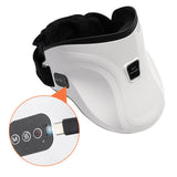 NNEDSZ Electric Heated Neck Massager with Carbon Fiber Infrared Therapy & Customizable Temperatures
