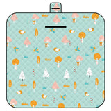 NNEDSZ Thickened Waterproof Picnic Blanket - Portable Outdoor Beach Mat for Camping and Hiking 150*200cm(The Grove)
