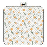 NNEDSZ Thickened Waterproof Picnic Blanket - Portable Outdoor Beach Mat for Camping and Hiking 150*200cm(Flowers)