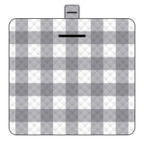 NNEDSZ Thickened Waterproof Picnic Blanket - Portable Outdoor Beach Mat for Camping and Hiking 150*200cm(Gray plaid)