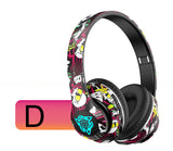 NNEDSZ Wireless Bluetooth Headphones - Stylish Over-Ear Design with Long Battery Life, Hi-Fi Sound, and Universal Compatibility (colour D)