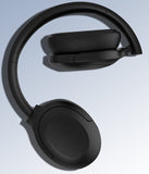 NNEDSZ Pink P3965 Foldable Bluetooth 5.3 ANC Wireless Over-Ear Headphones with Noise Cancellation
