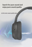 NNEDSZ Green P2963 Wireless Bluetooth Headphones with LED Light, Hi-Fi Sound, and Sport Design