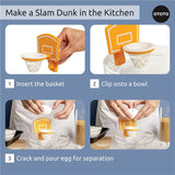 NNEDSZ Dunk N’ Egg - Fun and Innovative Basketball-Themed Egg Yolk Separator for Your Kitchen