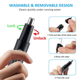 NNEDSZ PRITECH TN-266 Multi-Functional Electric Hair Trimmer Kit - USB Rechargeable Grooming Set for Nose, Eyebrow, Beard, and Body Hair