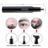 NNEDSZ PRITECH TN-266 Multi-Functional Electric Hair Trimmer Kit - USB Rechargeable Grooming Set for Nose, Eyebrow, Beard, and Body Hair