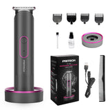 NNEDSZ PRITECH PR-2888 Professional Hair Clipper Kit - USB Rechargeable, 600mAh Battery, IPX6 Waterproof Grooming Set