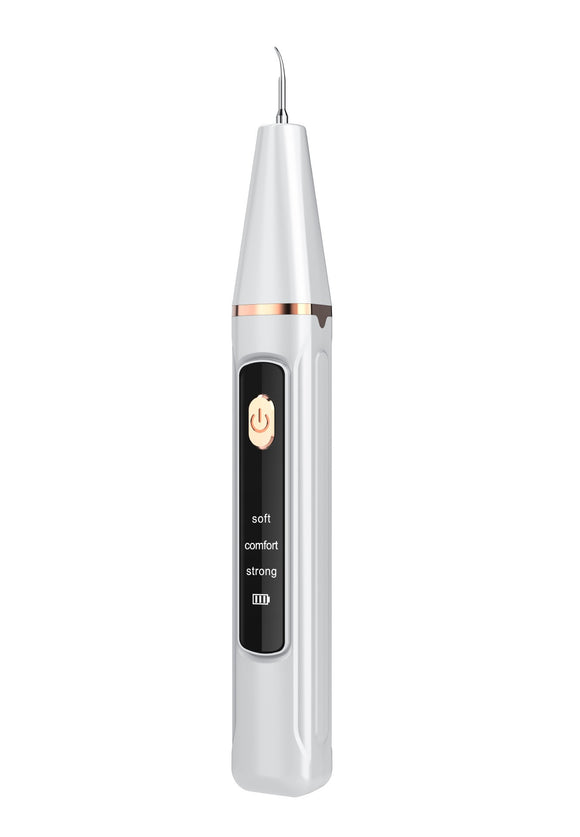 NNEDSZ 3-Speed Ultrasonic Electric Dental Cleaner with LED Light and Type-C Charging - Professional Plaque Remover Kit