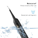 NNEDSZ Rechargeable Electric Dental Scaler with LED Display and Cleaning Kit - 250mAh Battery, Home-Use Plaque Remover
