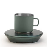 NNEDSZ Green Multifunctional Cooling and Heating Cup with Mug - 10W Rapid Temperature Adjustment