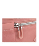 NNEDSZ Lightweight Nylon Crossbody Shoulder Bag - Purple, Adjustable Strap, Multi-Pocket Design