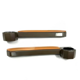 NNEDSZ Toyota Land Cruiser FJ76/FJ79 Center Console and Door Armrest Cup Holder Set - Brown Leather
