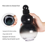 NNEDSZ 32oz Black Myth Wukong Inspired Gourd Water Plastic Yellow Bottle - Decorative Double-Layer Flask with Calligraphy and Accessories