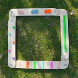 NNEDSZ Wooden Sensory Balance Beam Set for Kids - Indoor and Outdoor Balance Training