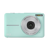 NNEDSZ Green DC403 Digital Camera Bundle - Fixed Focus, 2.4-Inch Screen, 32GB Memory Card Included