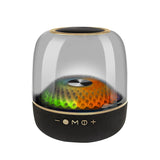 NNEDSZ LP90 Black 360° Bluetooth Home Theater Speaker - LED Light Effect, 120W Surround Sound