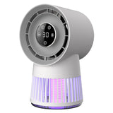 NNEDSZ Portable Rechargeable Mosquito Killer Lamp with Adjustable Fan - 4800mAh Battery