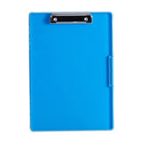 NNEDSZ Blue A4 Plastic Document Storage Clipboard - Portable and Durable
