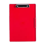 NNEDSZ Red A4 Plastic Document Storage Clipboard - Portable and Durable