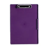 NNEDSZ Purple A4 Plastic Document Storage Clipboard - Portable and Durable