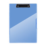NNEDSZ Sea blue A4 Plastic Document Storage Clipboard - Portable and Durable