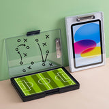 NNEDSZ Sea blue A4 Plastic Document Storage Clipboard - Portable and Durable