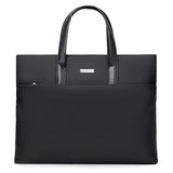 NNEDSZ Black Lightweight Business Tote Bag - Durable and Stylish for Work and Travel