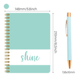 NNEDSZ Kids Creative Journal Gift Set(Green) - Notebook, Pen, Stickers, and Accessories