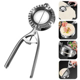 NNEDSZ Stainless Steel Dumpling Maker with Handle - 304 Food-Grade Material