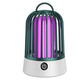 NNEDSZ Green Electric Mosquito Killer Lamp with Dual Modes -1200MA USB Rechargeable