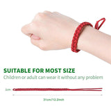 NNEDSZ Natural Mosquito Repellent Bracelet - Adjustable and Long-Lasting, Set 3 (12PCS, Random Colors)