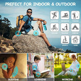 NNEDSZ Natural Mosquito Repellent Bracelet - Adjustable and Long-Lasting, Set 3 (12PCS, Random Colors)