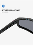 NNEDSZ UV400 Sports Sunglasses with Polarized TAC Lens - Gray/Green