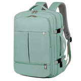 NNEDSZ Large Capacity Travel Backpack with USB Charging Port - Green