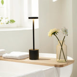 NNEDSZ Touch-Control LED Table Lamp with Adjustable Color Modes - White
