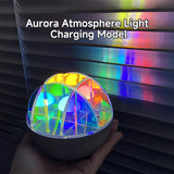 NNEDSZ 3W LED Acrylic Crystal Ball Night Light with Adjustable Colors - USB Powered