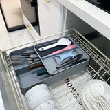 NNEDSZ Kitchen Tableware Rack - Non-Punching Installation, Gray