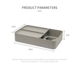 NNEDSZ Kitchen Tableware Rack - Non-Punching Installation, Gray